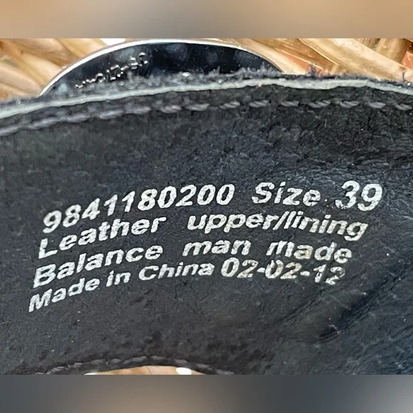 Dansko Black Sandals Sparkly Adjustable Comfort - Picture 7 of 7